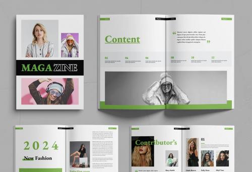 Magazine Template Layout