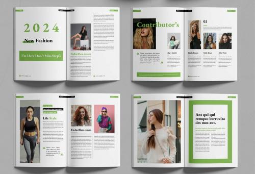 Magazine Template Layout