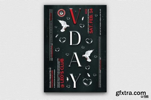 Valentines Day Photoshop Design Pack 6 14xPSD