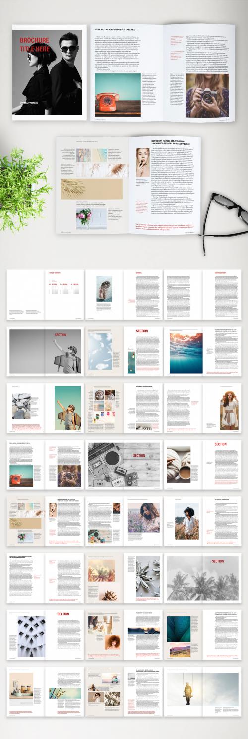 Minimal and Classic Brochure Layout - 375909289