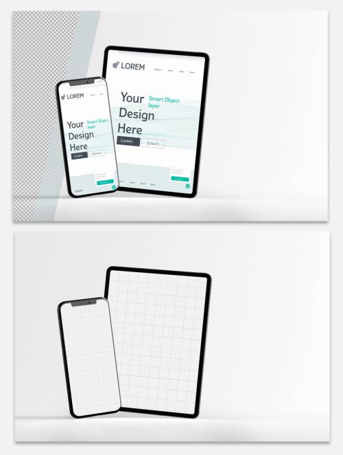 Mockup of Electronic Devices - 376584184