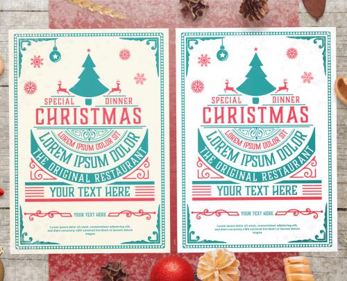 Christmas Event Poster Layout - 376796762