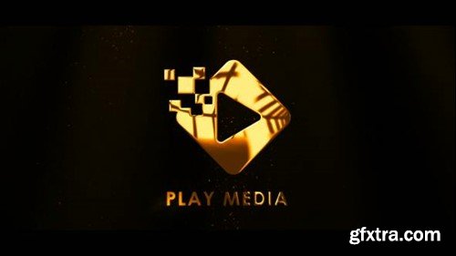 Videohive Golden Logo Animation 50399756