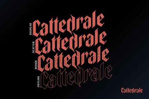 Cattedrale - Gothic Blackletter