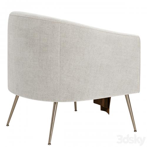 Chynia Upholstered Barrel Chair