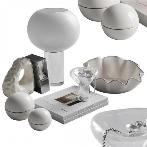 Decorative set White