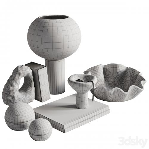 Decorative set White