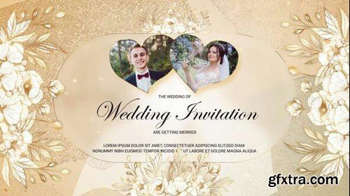 Videohive Golden Wedding Invitation 50397869