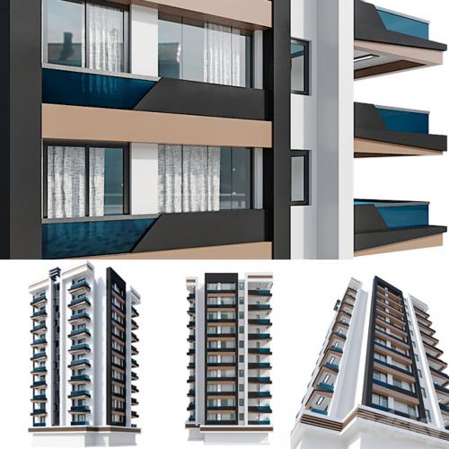 Modern Residential Building 011