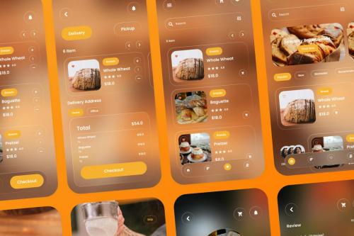 Patisserie - Bakery Shop Mobile App