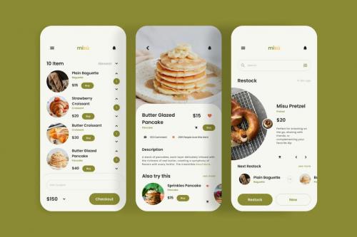 Misu - Bakery Shop Mobile App