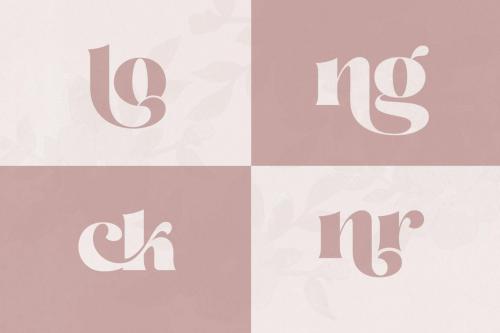 Losta Masta Font - Groovy Retro Serif Family