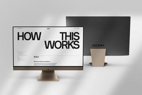 iMac Device Mockup