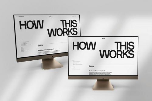 iMac Device Mockup