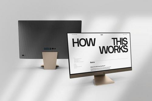 iMac Device Mockup