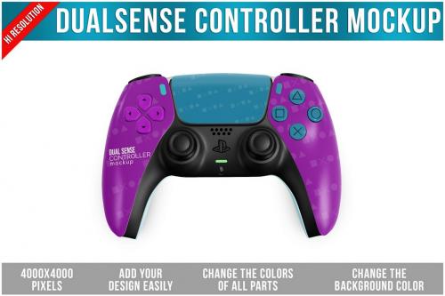 DualSense Controller Mockup