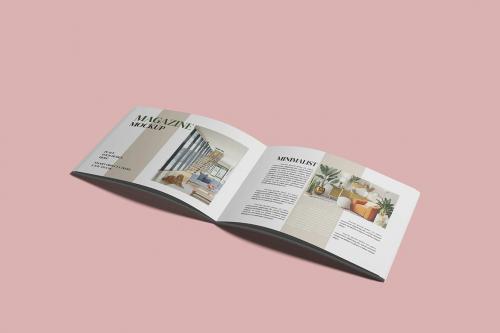 Landscape Magazine Mockup