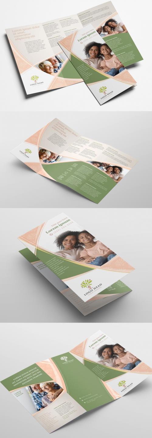 Trifold Brochure Leaflet with Charity Non Profit Theme - 378169603