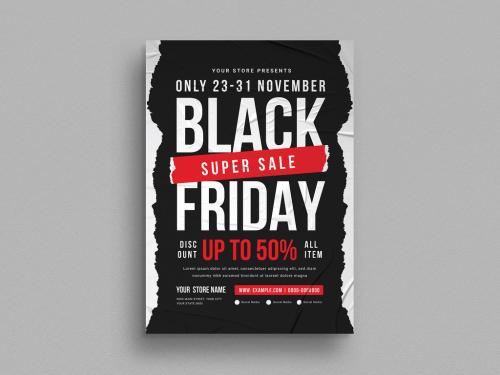 Black Friday Event Flyer - 378237775