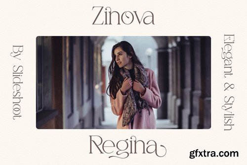 Zinova Modern Serif Font HLMQZFS