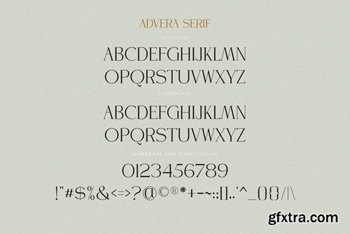 Advera || Font Duo RBYG3NT