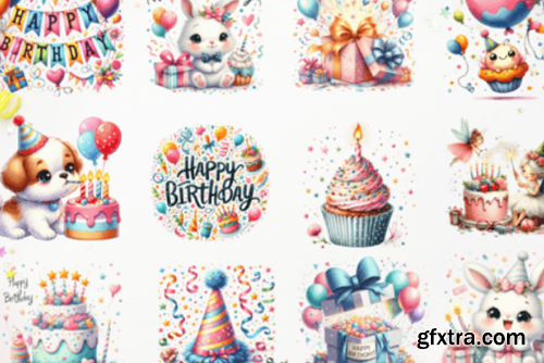 Happy Birthday Clipart - Birthday PNG