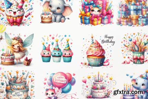 Happy Birthday Clipart - Birthday PNG