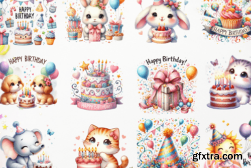 Happy Birthday Clipart - Birthday PNG