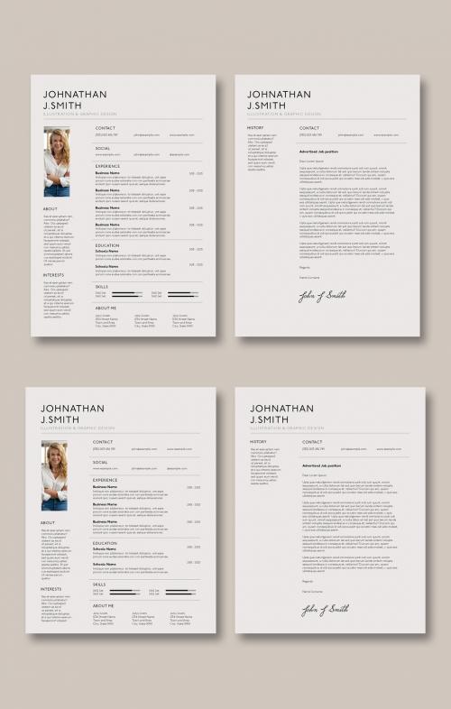 Contemporary Resume Layout - 378632862