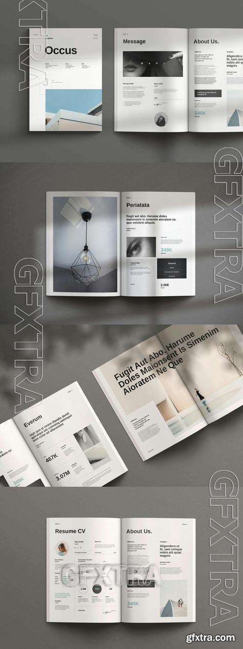 Occus Magazine Template X7UKLTT