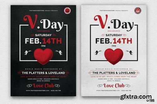 Valentines Day Photoshop Design Pack 4 14xPSD