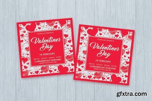 Valentines Day Photoshop Design Pack 4 14xPSD