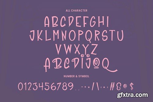 Magemooz Decorative Display Typeface ZSG77EG