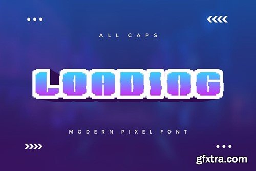 Gpixel - Modern Pixel Font N6M4FDB