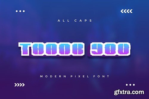 Gpixel - Modern Pixel Font N6M4FDB