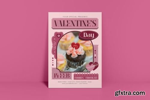 Valentines Day Flyer Design Pack 3 12xPSD