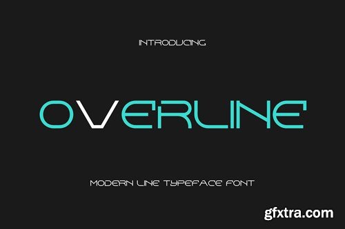 Overline Font. H9AQT6C