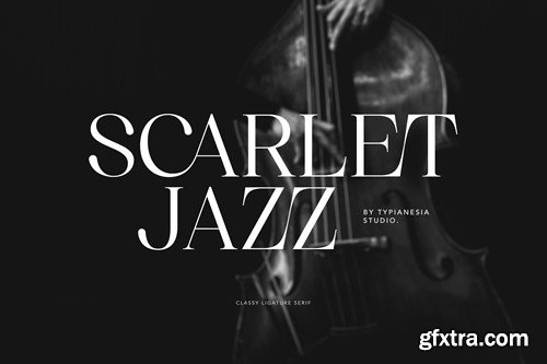Scarlet Jazz - Classy Ligature Serif 3R37HUD