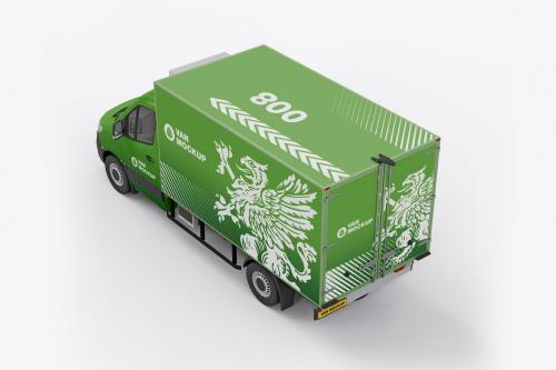 Box Truck Mockup