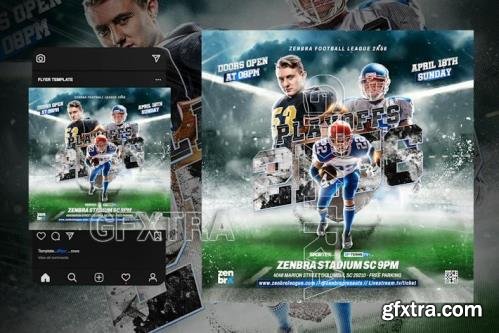 Football Flyer Template EK2PD7D