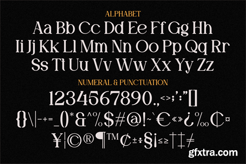 Moela - Serif Display Typeface SFK6KLS