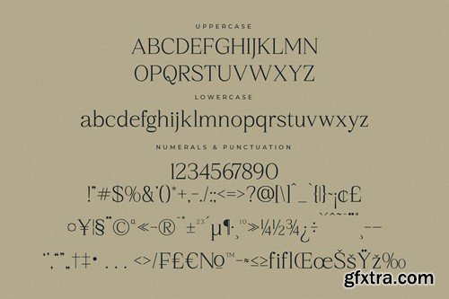 Qestrafin Modern Serif Font UKLTVE4