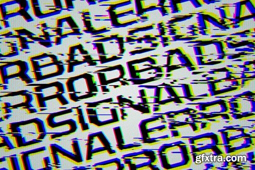 Glitch Screen Text & Logo Effect FJKWQDP