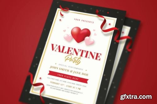 Valentines Day Flyer Design Pack 5 15xPSD