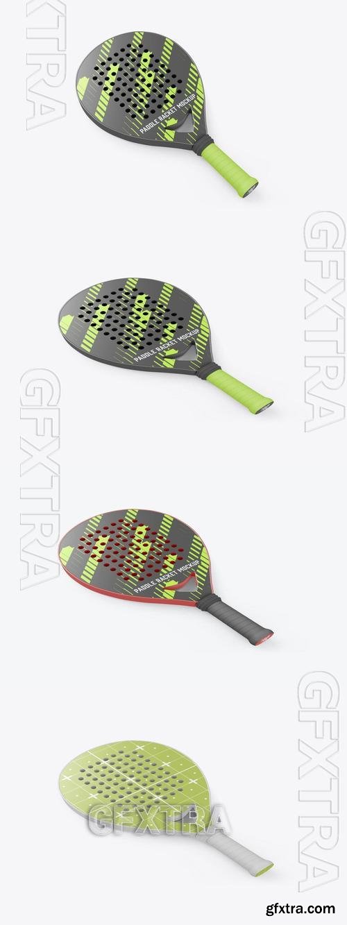 Paddel Racket Mockup 3LE6MP7