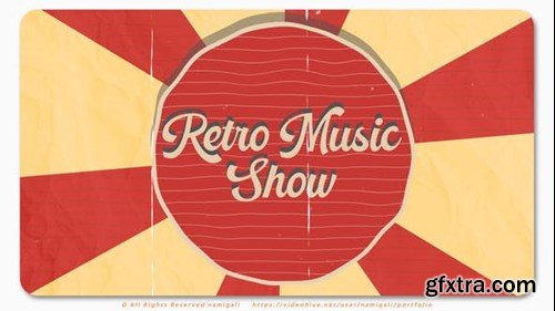 Videohive Retro Music Show 50430887