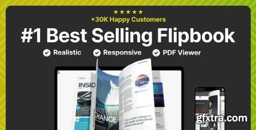 CodeCanyon - Real 3D FlipBook PDF Viewer WordPress Plugin v3.53 - 6942587 - Nulled