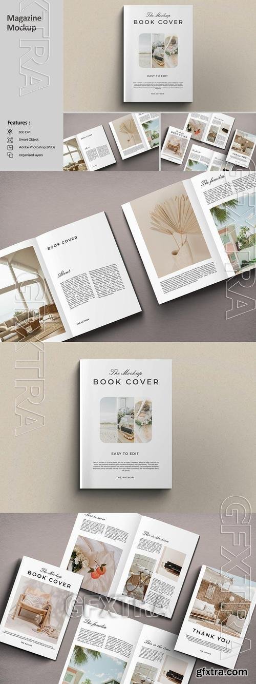 Magazine Mockup 6XVP88E