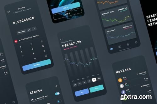 App UI Kit Design Pack 4 12xSKETCH