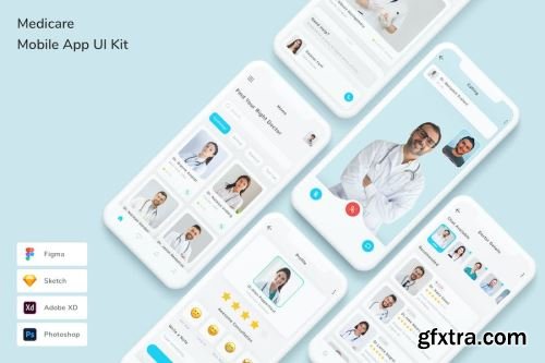 App UI Kit Design Pack 1 15xFIG